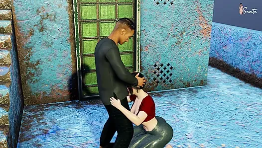 I Fucked My Friend's HOT Stepmom Doggy Style on the Rooftop
