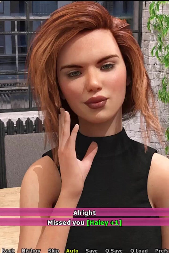 Haley Story #5 - Johannes tried to play with Haley's pussy