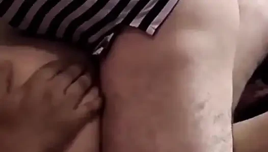 Surprise Threesome with Sexy Stepsister and Best Friend