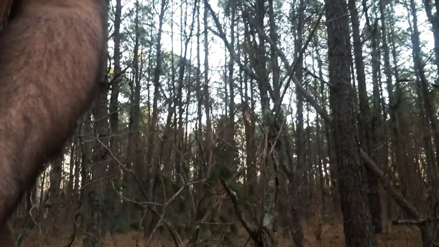 Masturbating in the woods- Big Rope Cum Shot- Masturbator