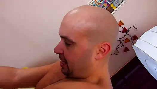 Boot Bitch get rough nailed in ass