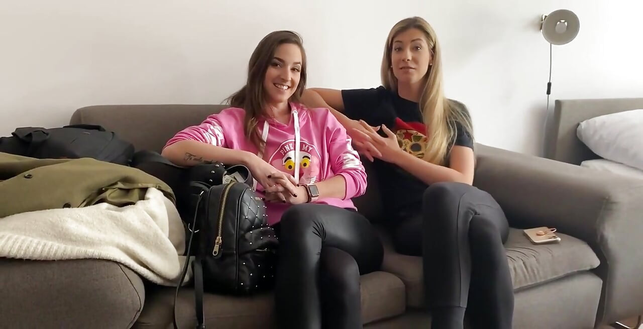 Nos bastidores com a linda Shona