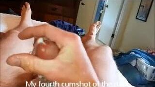 Small dick cumshot