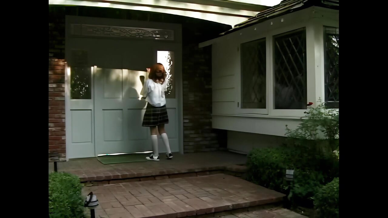 ジェーン・リックス:若く、明らかに内気、成熟した大きなペニスに激しくセックスされる