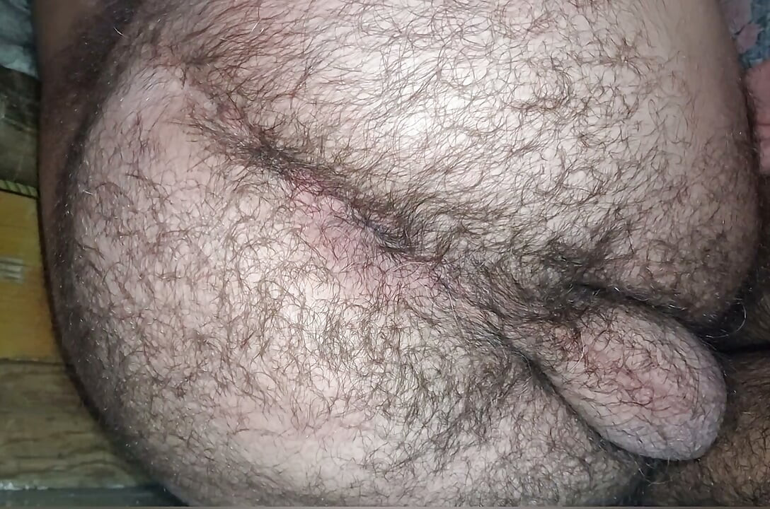 我美麗多毛的屁眼