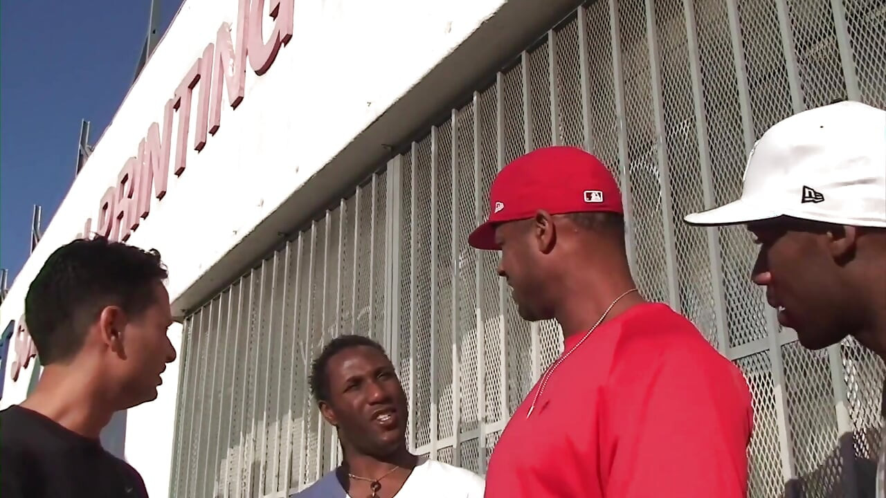 Black studs slam a lucky guy's asshole