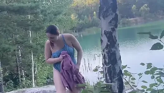 Swimming Naked, Mud, Flashing on a Highway