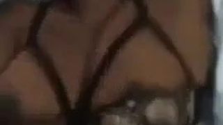 Трах чернокожей с большими сиськами в видео от первого лица