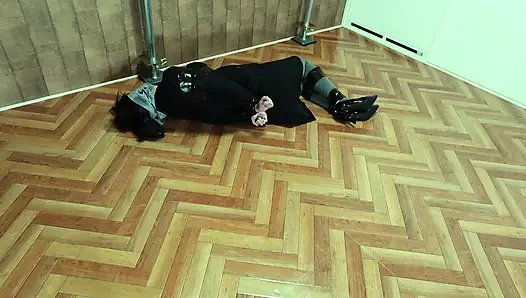 The Targeted Office Lady Was Tied up with Tape