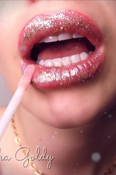 You can't say no to my shiny full lips and breast! JOI