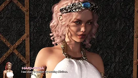 Conan и принцесса Harmonia, полная сцена секса, игра варварская покорение