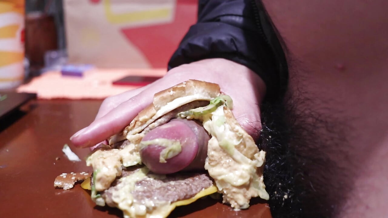 fucking and wrecking a burger