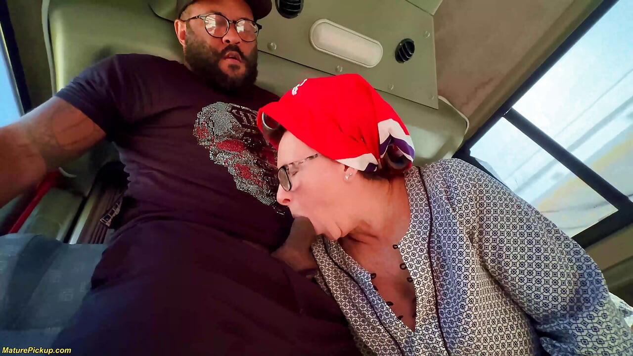 busty Mature picked up from street for BBC ass fucking