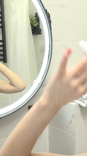 her very first ass stretching experience