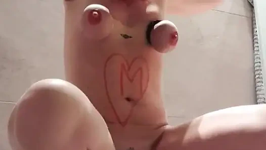 Электрические игры с оргазмом и сквиртом