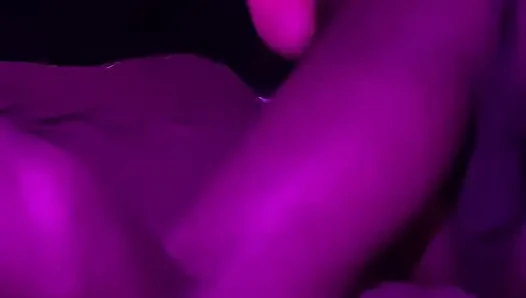 Spooning Ebony Teen Gosdess Juicy Creamy hot Pussy Slowly From the back POV