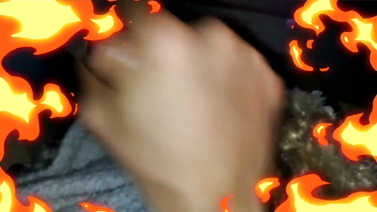 The Man's Huge Cock Is so Hot It Literally Burns!!