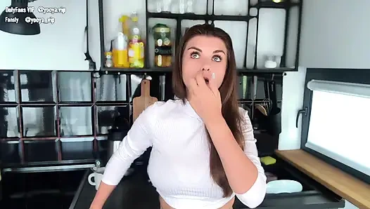 Horny Stepmother was caught with 2 Big Cocks by Step Son