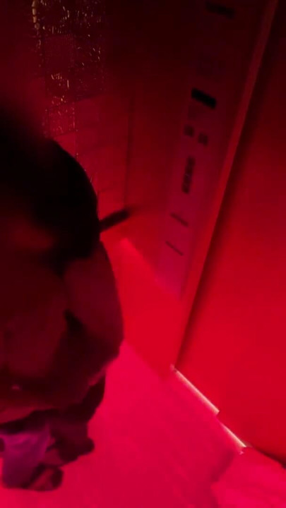 Elevator sex.Office building on a holiday. | Clip 1