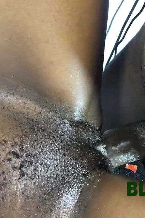 African Teen Fuck on Table Closeup
