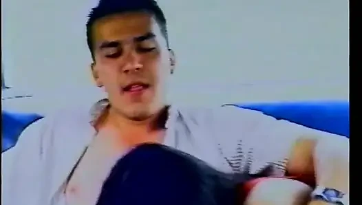Asian Girl Hanaku Gives Dude Some Head on the Backseat of Moving Car