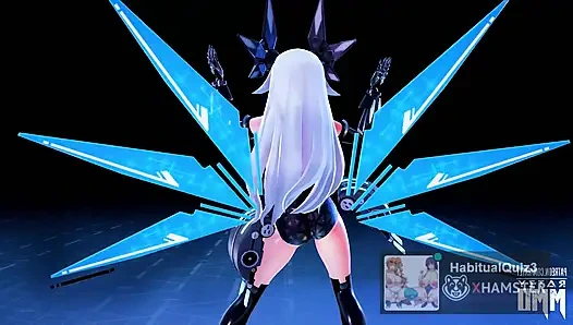 mmd r18 Black Heart in your CPU Black Heart Hyper sex dance public ahegao ntr fuck hard dildo 3d hentai