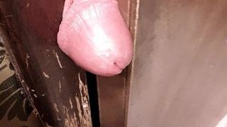 Cock smash in door