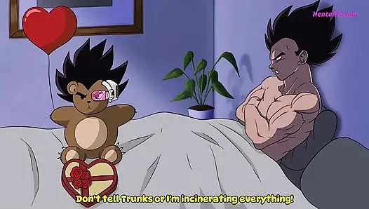 Bulmas Genie bedeutete nichts, als ein Gottes schwanz ihr enges Loch fand.