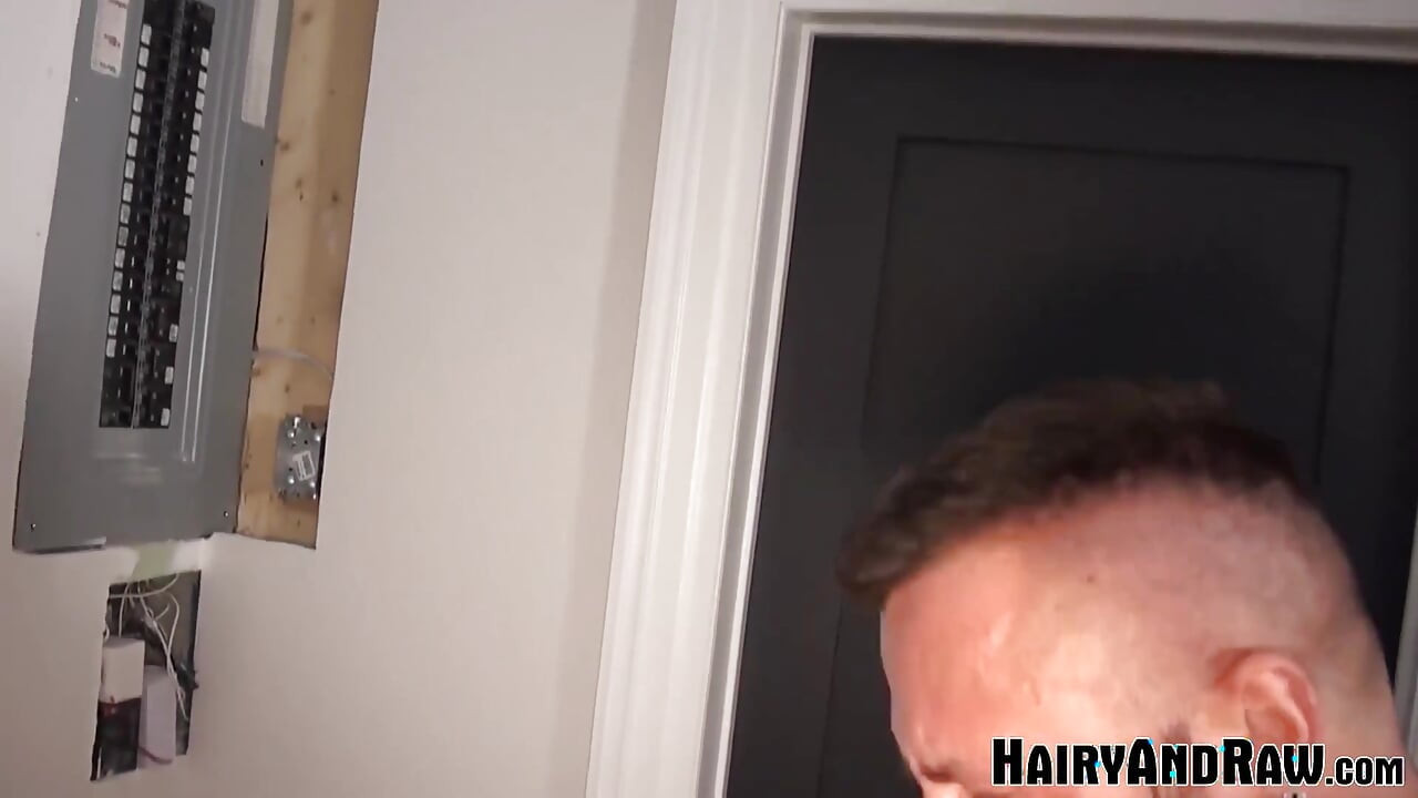 HAIRYANDRAW - Hairy men Marc Angelo and Zack Acland bareback