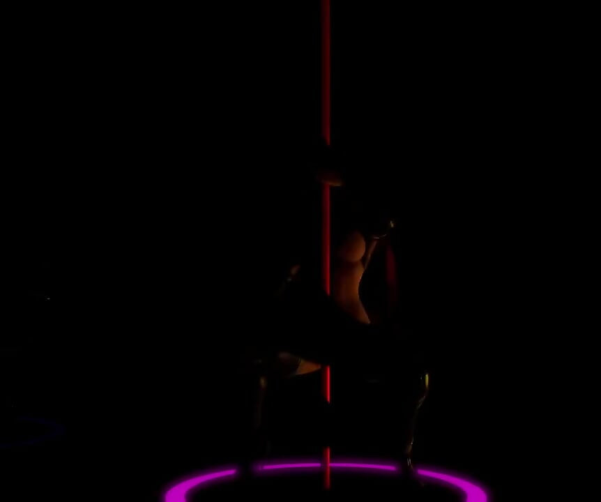 Red Hot Succubus Demon Girl Pole Dancing - 3D Porn