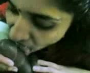 mallu girl giving blowjob and making him cum