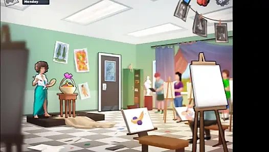 Aku menyetubuhi pacarku di loker sekolah. Aku menyetubuhi guru seniku di kantornya. Aku menyetubuhi guru tarianku di sekolah di malam hari.