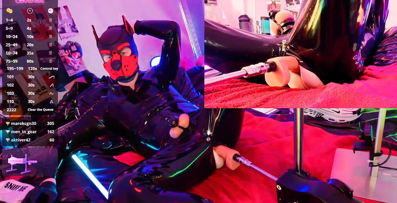 Nicolaus Rubber Show with Pet Mask