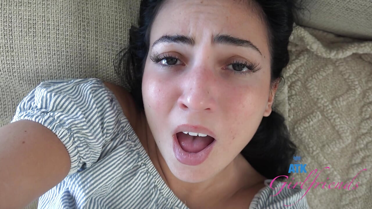POV Mira Luv Cute Freckled GF Date: Shaved Pussy Blowjob Pussy Play Hard Sex Orgasm