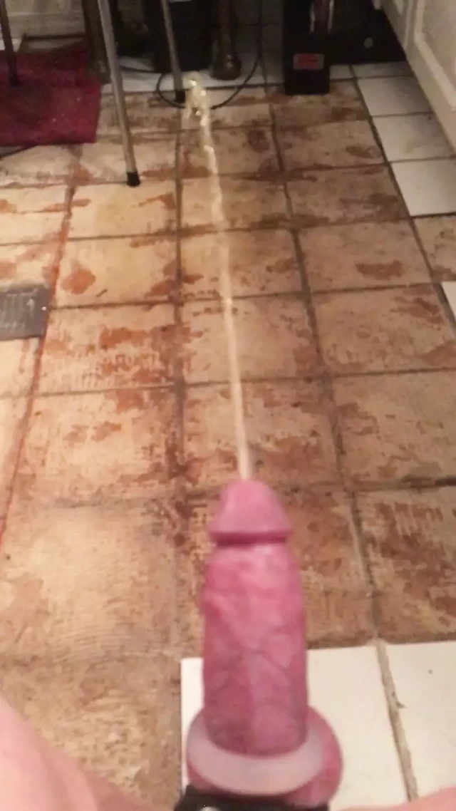 Squatting and Pissing on Floor Compilation 2