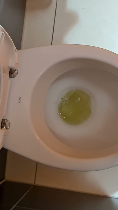 Horny man piss in the public toilet of shopping mall and play with dick 4K | Clip 1