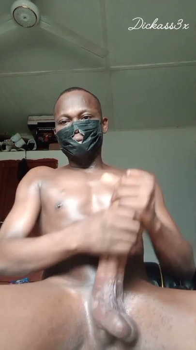 Huge black mastercore while fingering herself, which made her | Clip 1