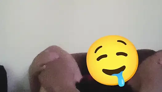 My neighbor licking my pussy so wet