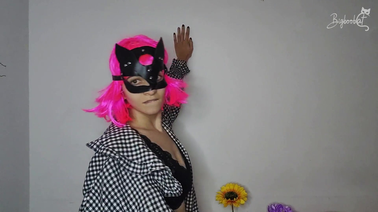 ムラムラしてる!私の大きな自然な胸とアソコマスクがあなたを呼んでいる