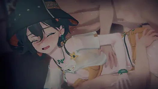 =zenless zone zero= "rekaman banned" belle: bondage &pov sandwich dp (langit musim panas)