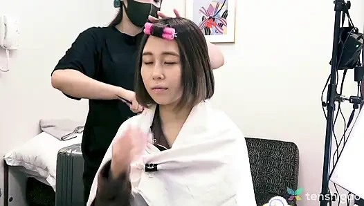 Kurumi Aoyama sahne arkası