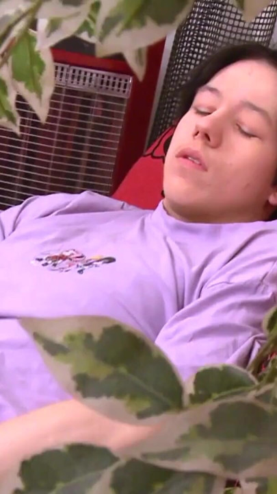 Cute emo boy jerks his twink cock | Clip 3