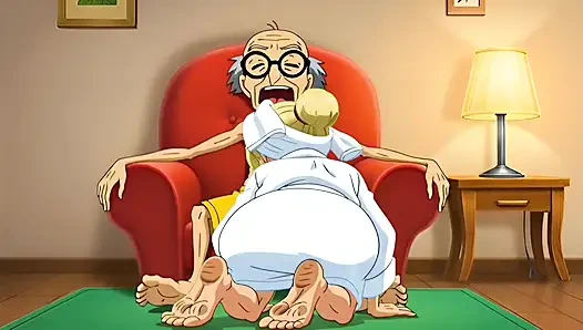 Замужнюю Бабушку-нудистку Трахнул В Большую Задницу Сводный Брат Ее Мужа Прямо На Кухне - Хентай