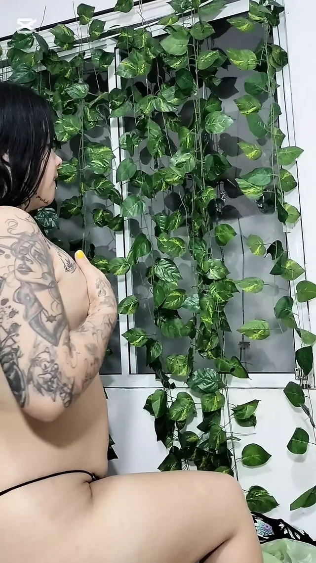 Naughty neighbor touches each other
