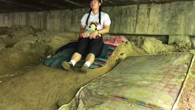 Thailand student ladyboy solo and barbie