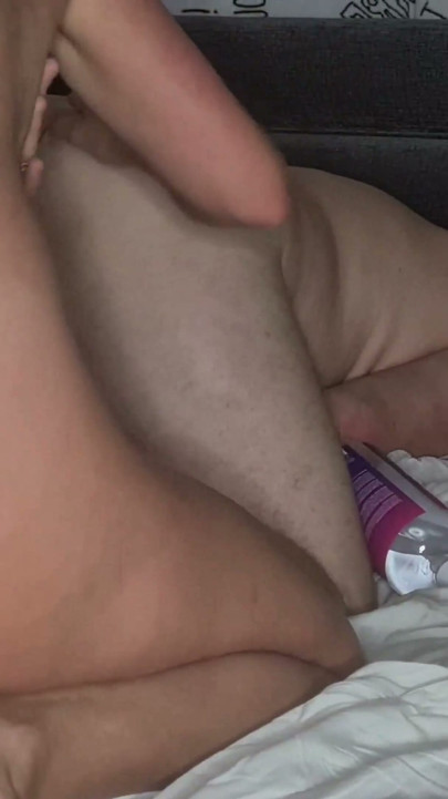 Real amateur wife enjoys hubby's asshole | Clip 1