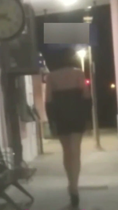 train station slutwalk public whore exposed compilation | Clip 1