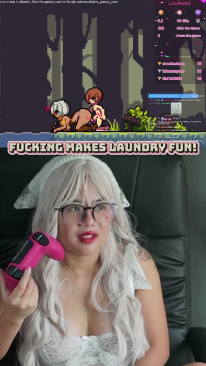 Fucking makes laundry so much fun