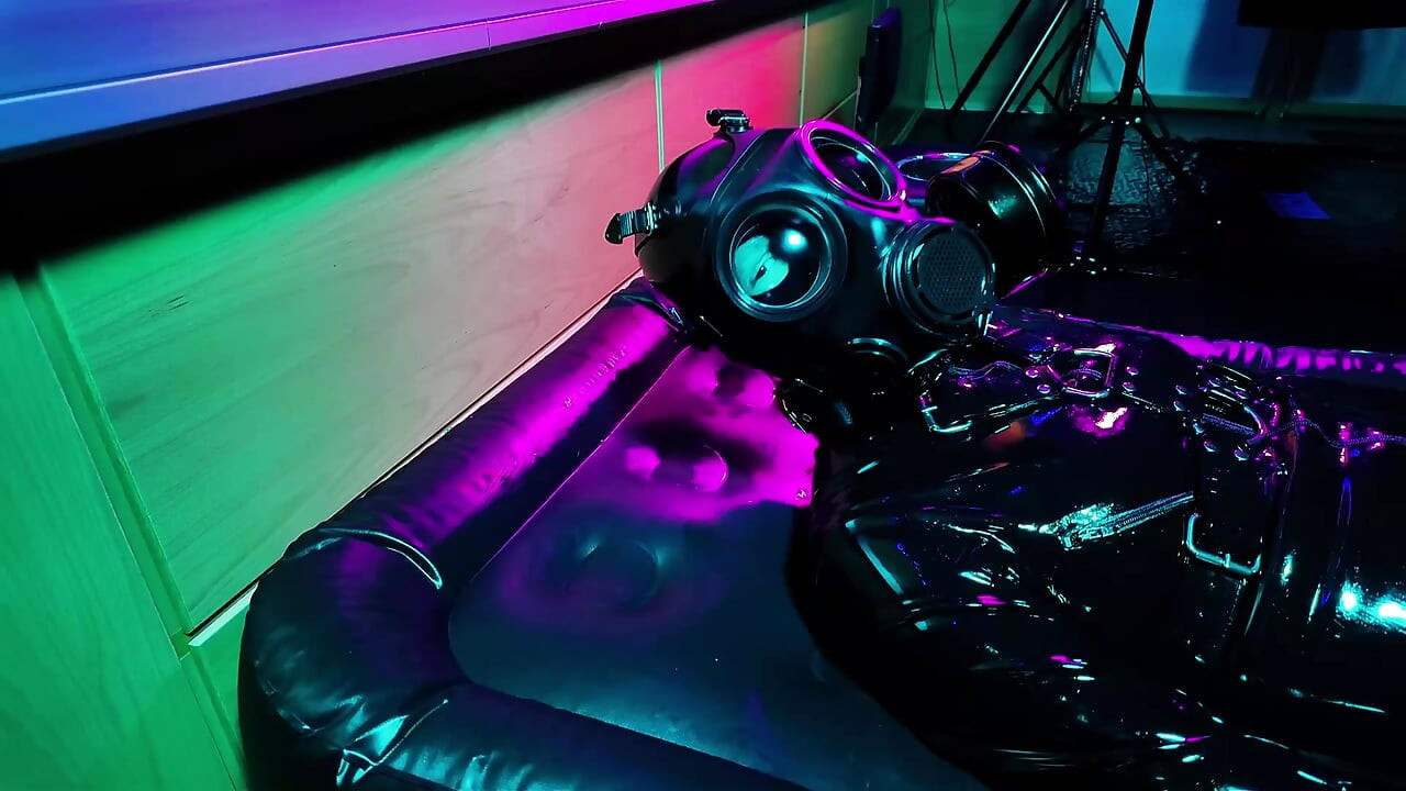 ¡CALIENTE! Fetichismo de Rubberdrone ASMR