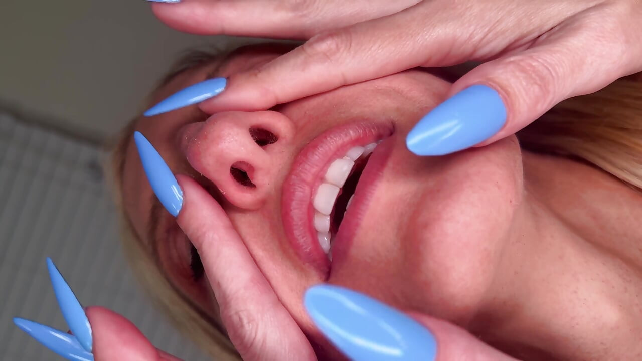 Lora Cross Introduces Bratty Tickles to Her First Ever Nose Fetish Video